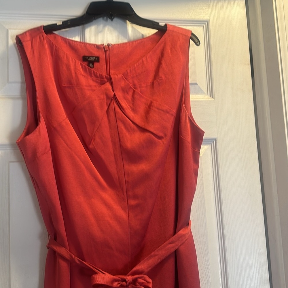 Talbots coral dress